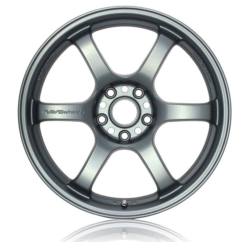 Gram Lights 57DR 18x8.5 +37 5x114.3 Gun Blue 2 (SET) main image 1