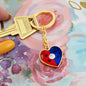 KDM Flag Heart Keychain