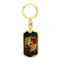 porsche-keychain-gold