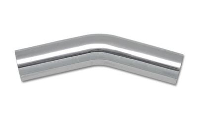 Vibrant 4in O.D. Universal Aluminum Tubing (30 degree Bend) - Polished