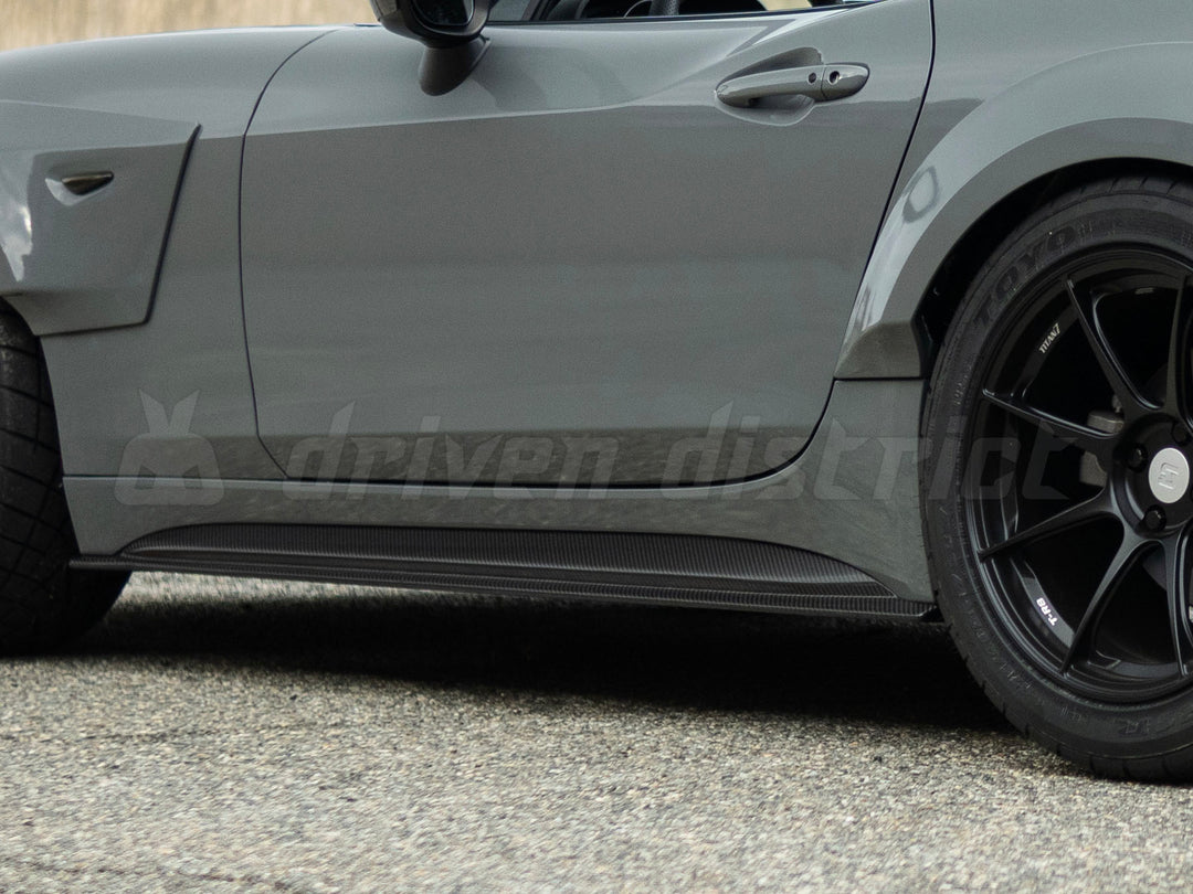 Three Hundred Abarth 124 Spider Carbon Fiber Side Skirts – Driven