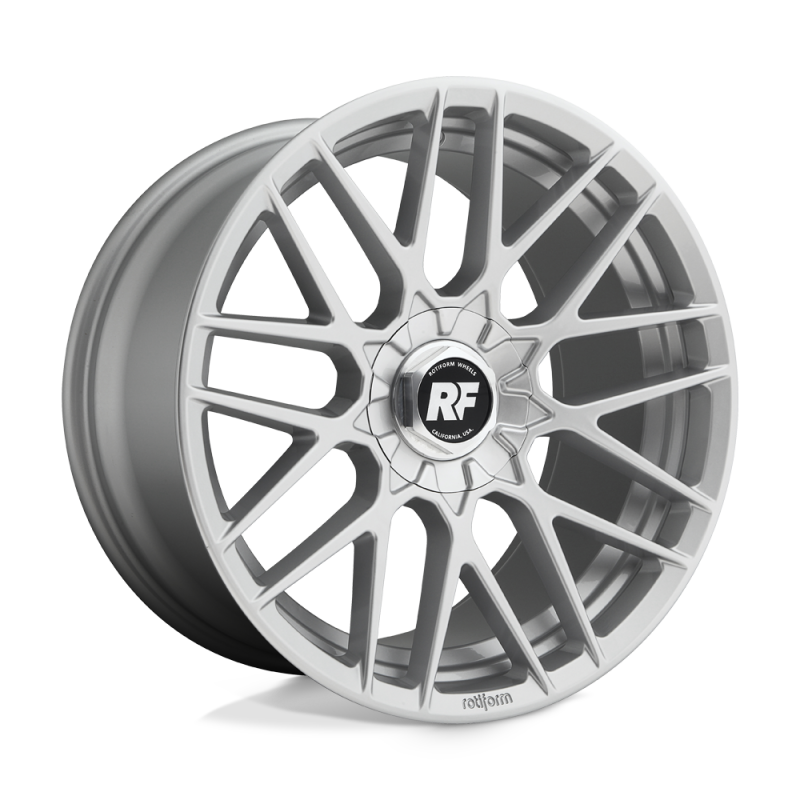 Rotiform R140 RSE Wheel 18x8.5 5x112/5x120 35 Offset - Gloss Silver