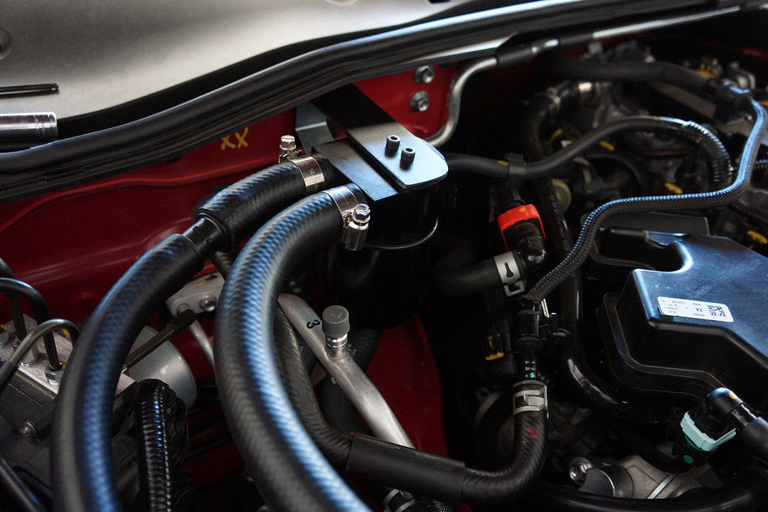 Eurocompulsion Oil Catch Can Fiat 124 Spider Abarth Driven District