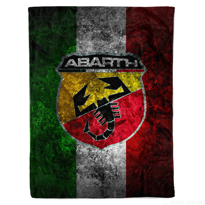 Abarth Italian Flag Blanket