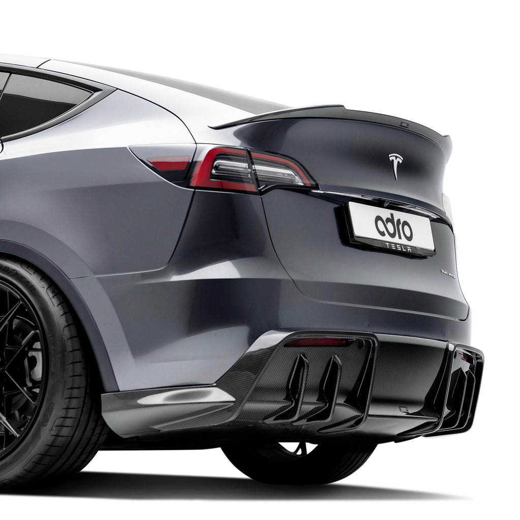 Tesla Model 3 Carbon Fiber Duckbill Spoiler V2 - ADRO – Driven