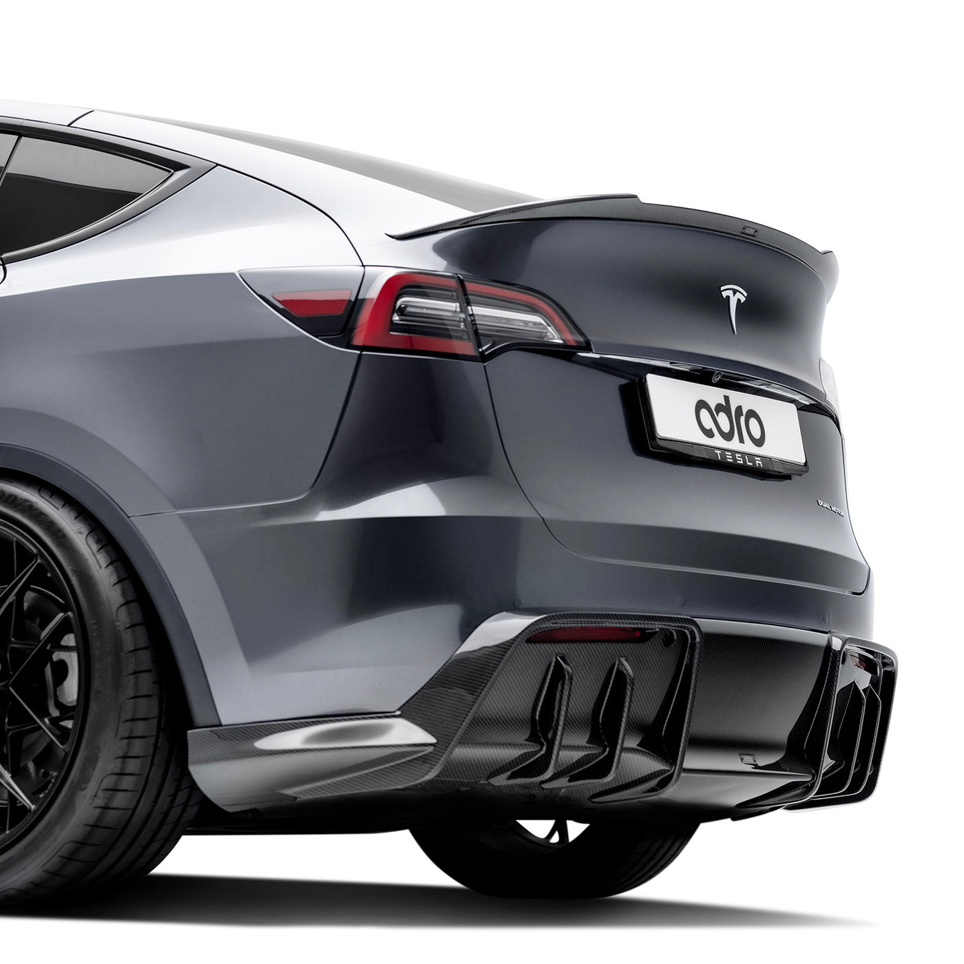Tesla Model Y Prepreg Carbon Fiber Spoiler Duckbill - ADRO