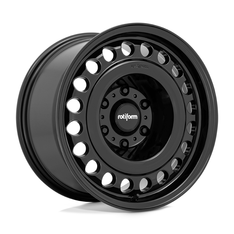 Rotiform R191 STL Wheel 18x9 5x130 25 Offset - Gloss Black