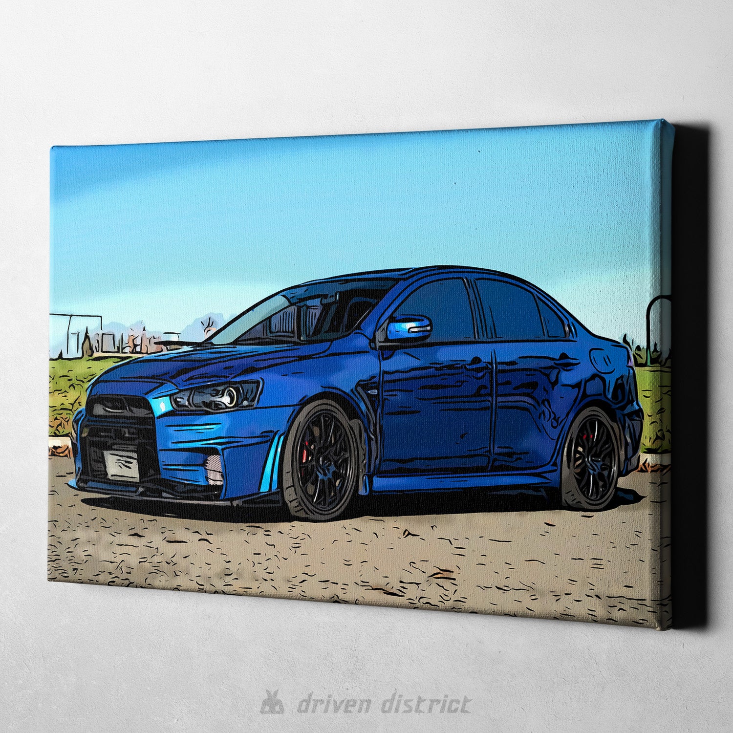 Cars Code For Canvas Custom Car Canvas Wall Art - Upload Your Photo – Driven District