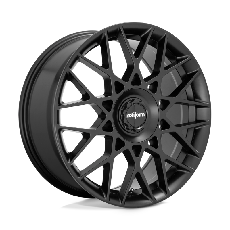 Rotiform R165 BLQ-C Wheel 19x8.5 5x108/5x114.3 35 Offset - Matte Black