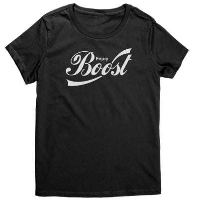 enjoy-boost-womens-shirt-black