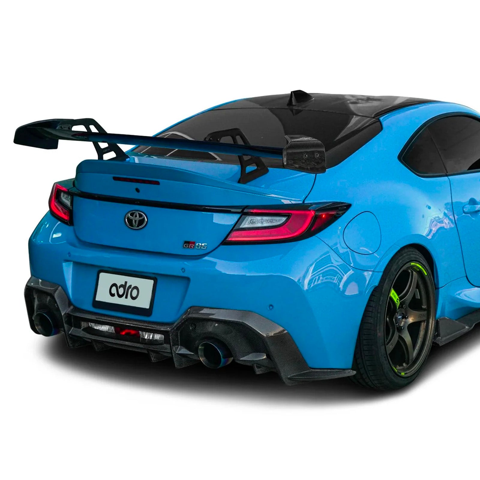 Toyota GR86 Carbon Fiber Rear Diffuser - ADRO – Driven District