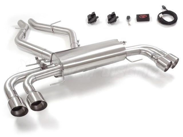 Alfa Romeo Stelvio Quadrifoglio Ragazzon Valved Axle-Back Exhaust